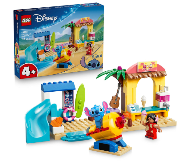 LEGO DISNEY 43280 Zabawa na plaży z Lilo i Stitchem - 1529795 - zdjęcie 2